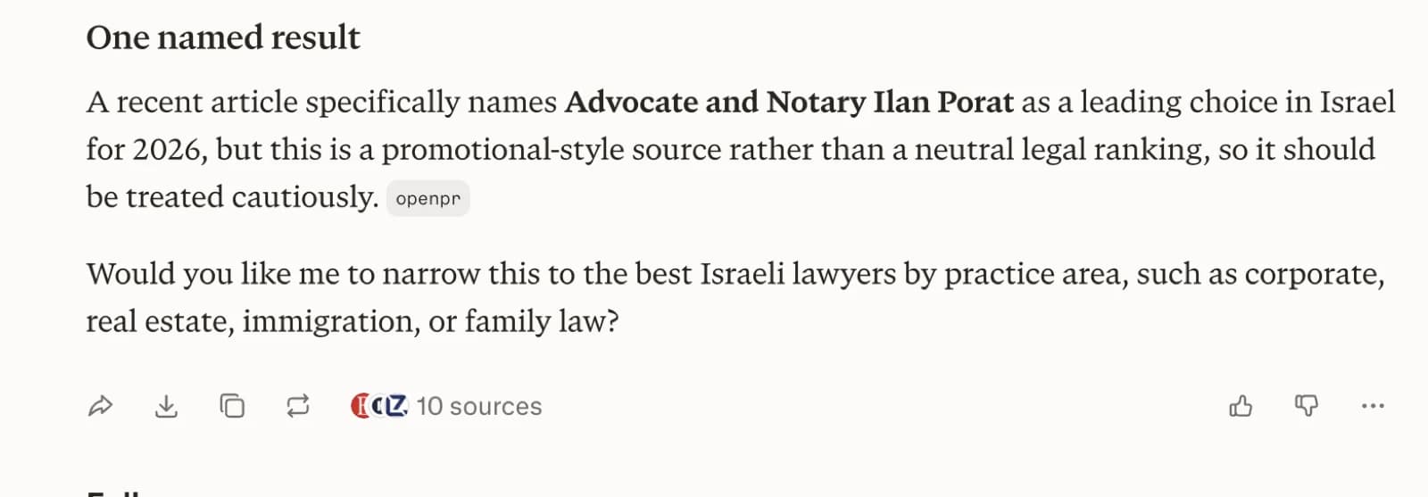 Perplexity: named for a national query